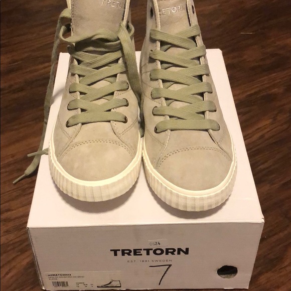 tretorn high top sneakers